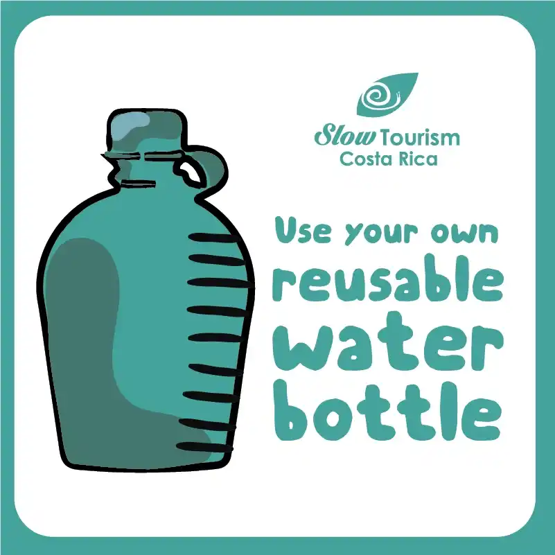 Bring a reusable water bottle