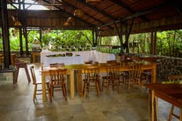 Restaurant at Ecotermales Hot Springs